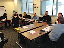 Eureka mentoring program London Group Discussion
