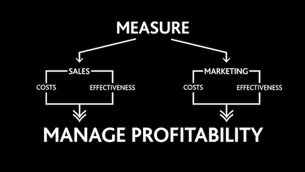 Profitable Sales - what you don't measure you can't manage
