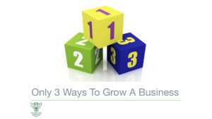 Geometry of business growth, only 3 ways to grow a business